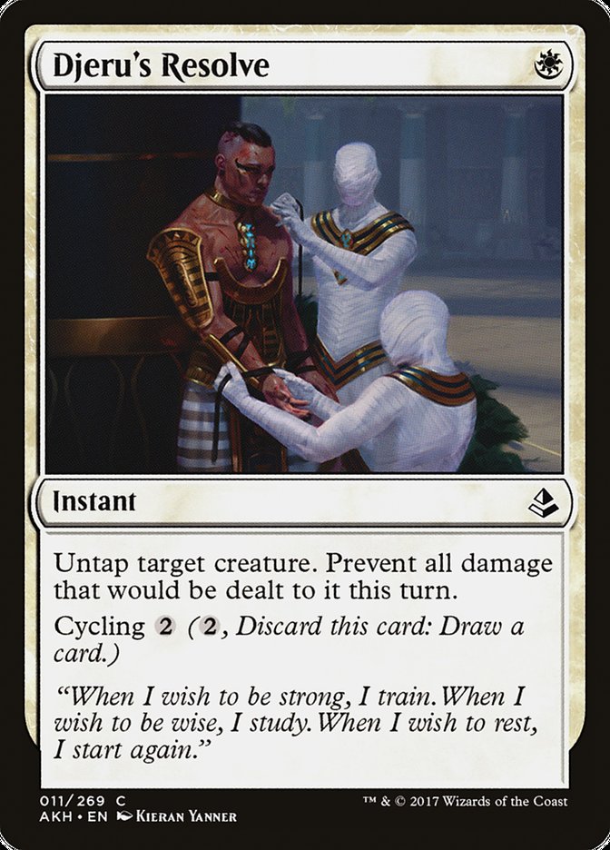 Djeru's Resolve [Amonkhet] | Devastation Store