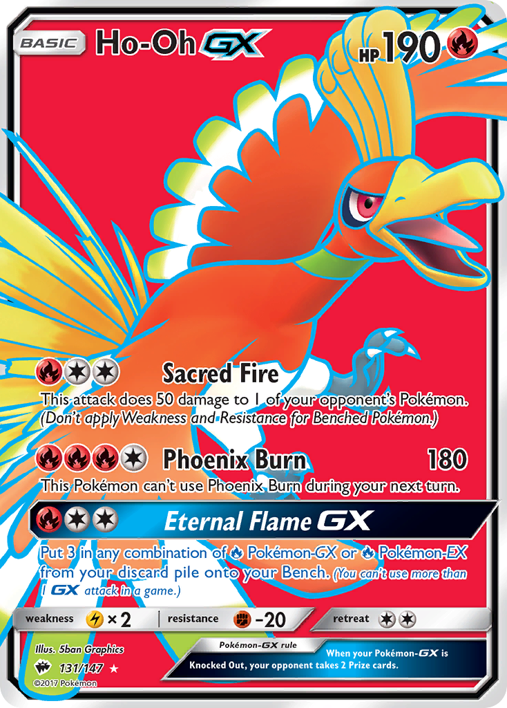 Ho-Oh GX (131/147) [Sun & Moon: Burning Shadows] | Devastation Store