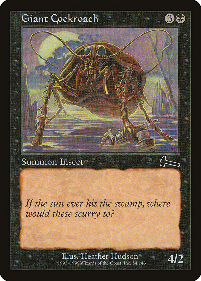 Giant Cockroach [Urza's Legacy] - Devastation Store | Devastation Store