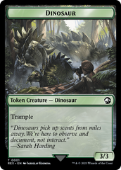 Treasure (0002) // Dinosaur (0001) Double-Sided Token [Jurassic World Collection Tokens] | Devastation Store