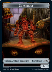 Construct (015) // Blood (017) Double-sided Token [Challenger Decks 2022 Tokens] | Devastation Store