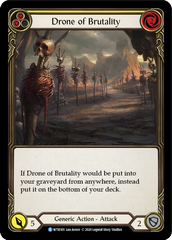 Drone of Brutality (Yellow) [WTR165] Unlimited Edition Normal - Devastation Store | Devastation Store