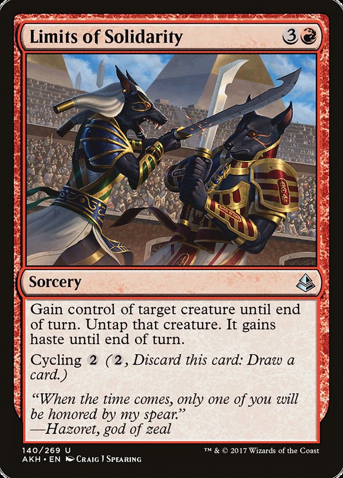 Limits of Solidarity [Amonkhet] | Devastation Store