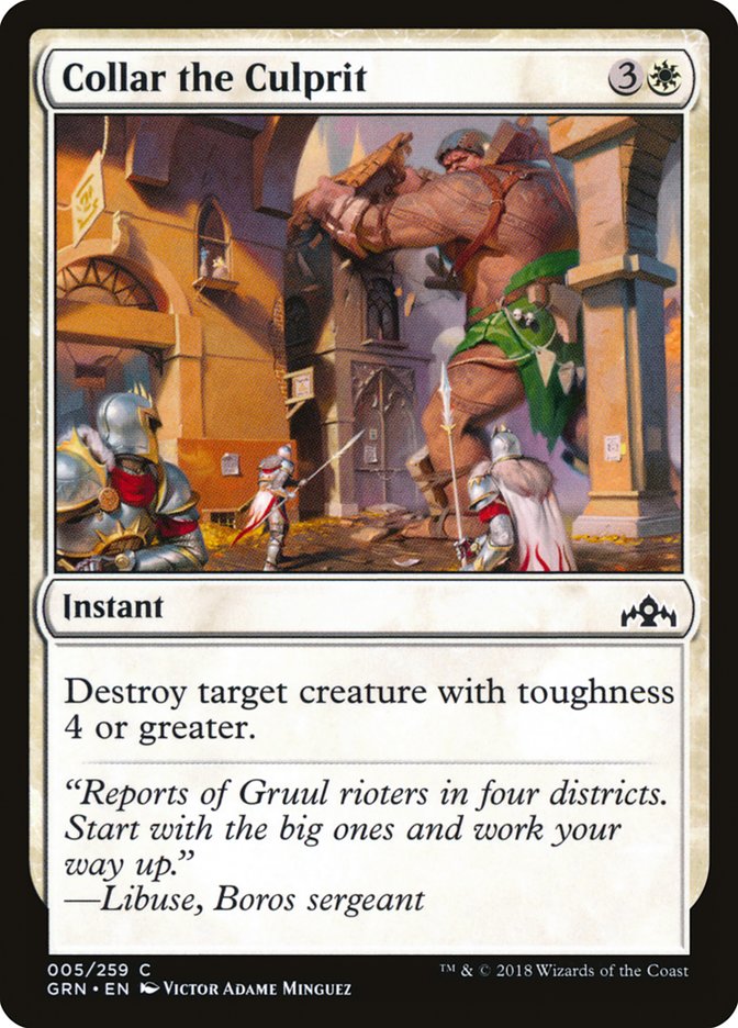 Collar the Culprit [Guilds of Ravnica] | Devastation Store