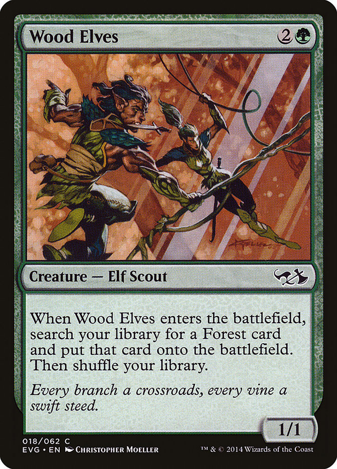 Wood Elves (Elves vs. Goblins) [Duel Decks Anthology] | Devastation Store