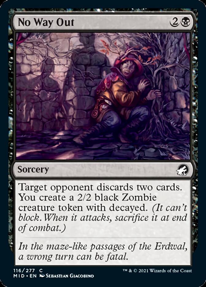 No Way Out [Innistrad: Midnight Hunt] | Devastation Store