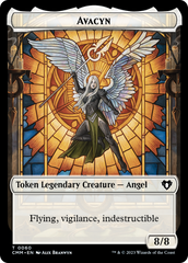 Copy (54) // Avacyn Double-Sided Token [Commander Masters Tokens] | Devastation Store