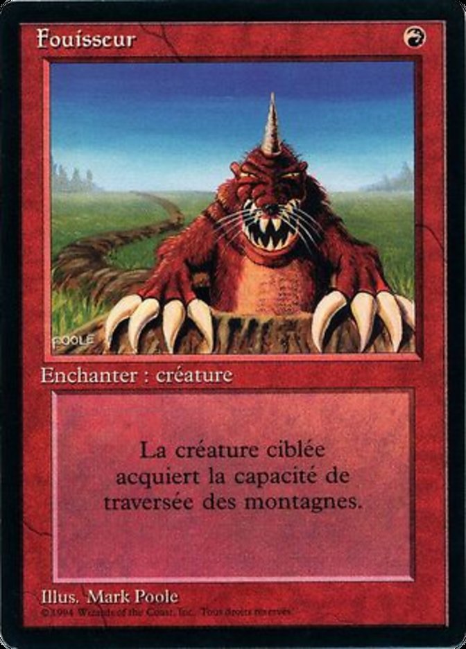 Burrowing [Foreign Black Border] | Devastation Store
