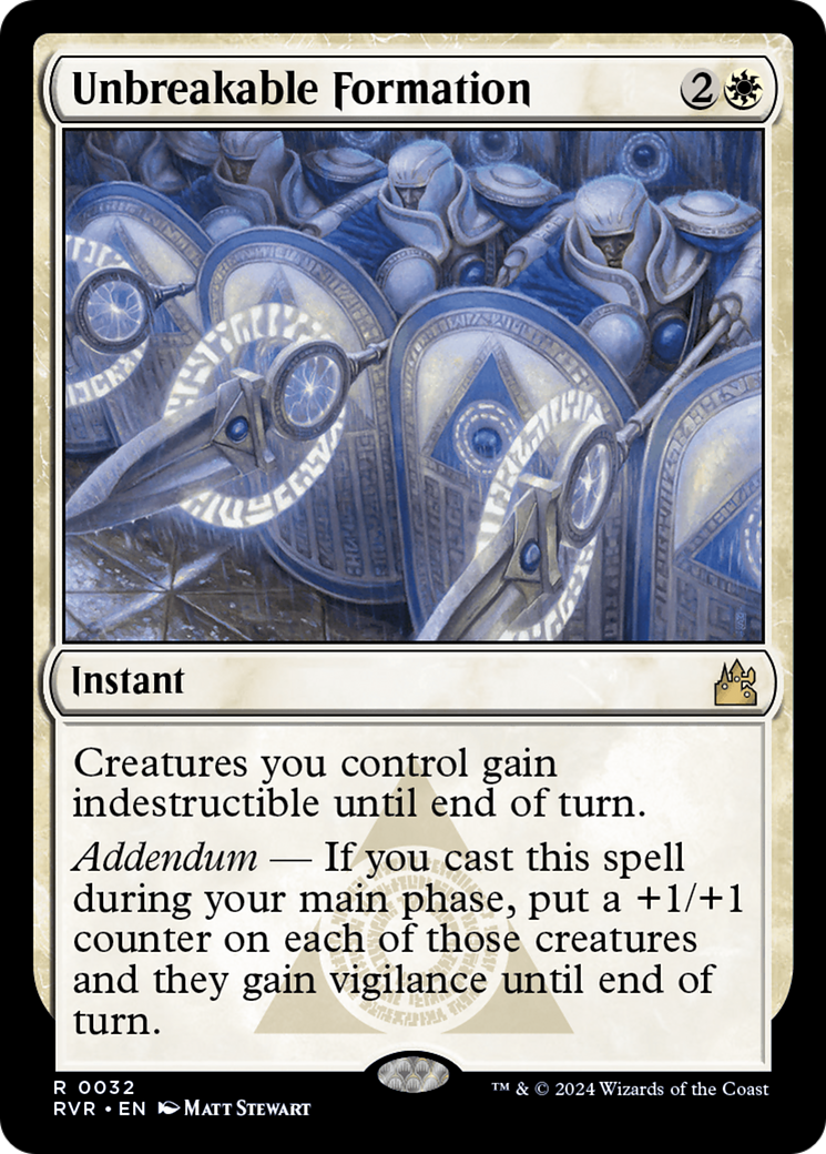 Unbreakable Formation [Ravnica Remastered] | Devastation Store