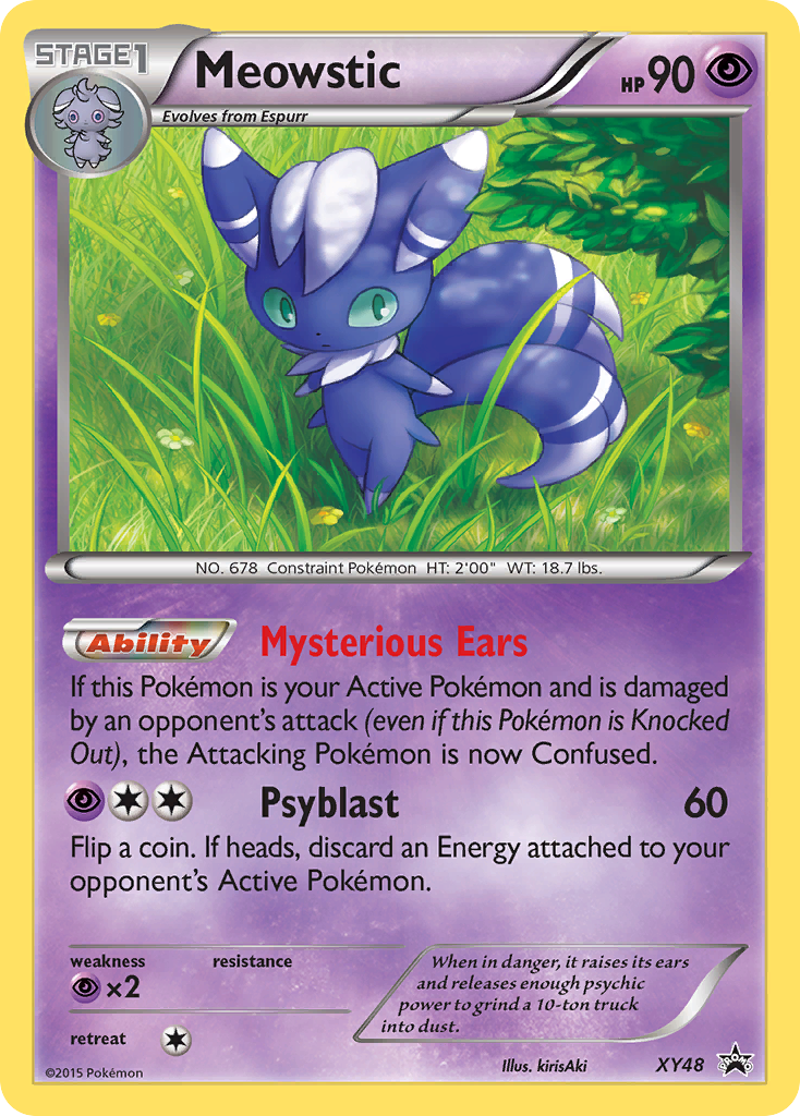 Meowstic (XY48) [XY: Black Star Promos] | Devastation Store