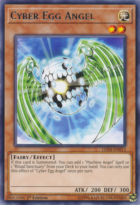 Cyber Egg Angel [LED4-EN013] Rare | Devastation Store