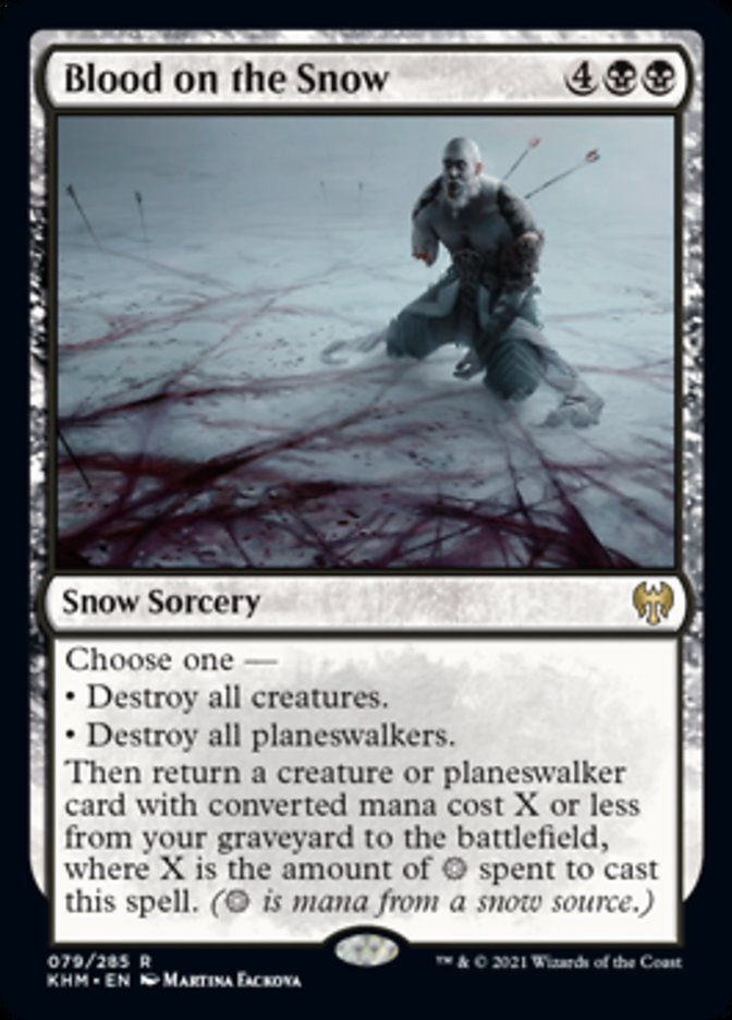 Blood on the Snow [Kaldheim] | Devastation Store