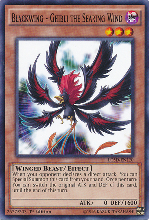 Blackwing - Ghibli the Searing Wind [LC5D-EN120] Common | Devastation Store