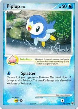 Piplup LV.8 (72/100) (Empotech - Dylan Lefavour) [World Championships 2008] | Devastation Store