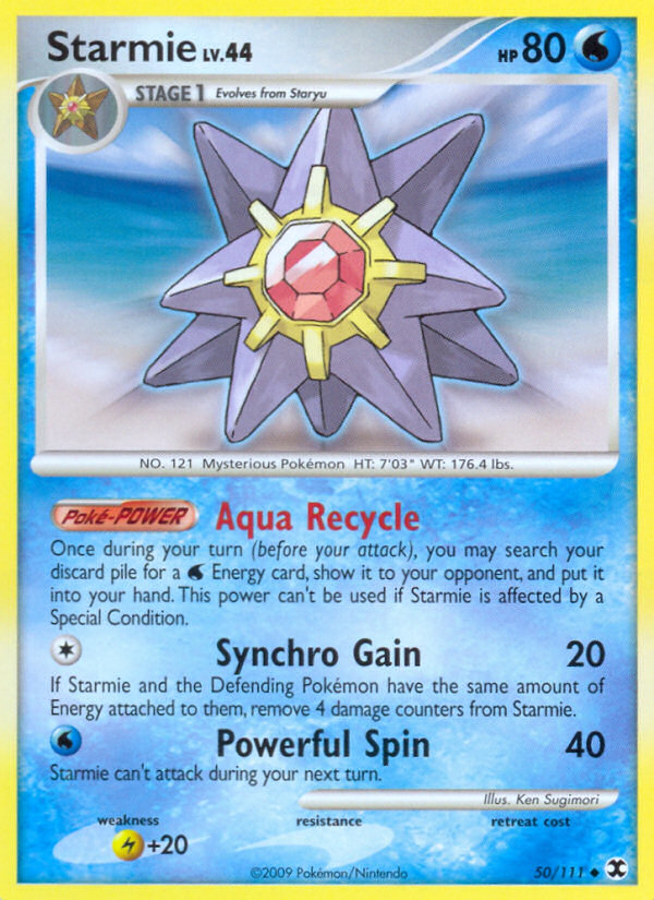 Starmie (50/111) [Platinum: Rising Rivals] | Devastation Store