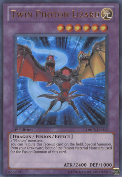 Twin Photon Lizard [ORCS-EN039] Ultra Rare | Devastation Store