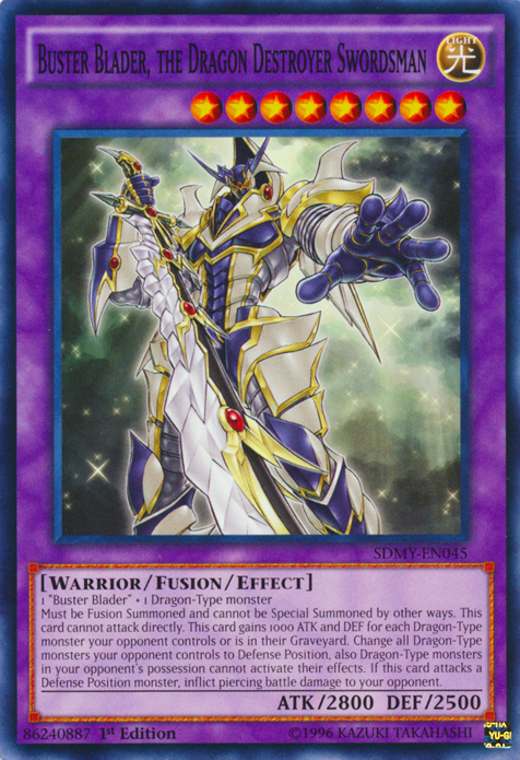 Buster Blader, the Dragon Destroyer Swordsman [SDMY-EN045] Common | Devastation Store