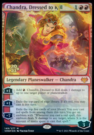 Chandra, Dressed to Kill [Innistrad: Crimson Vow Prerelease Promos] | Devastation Store