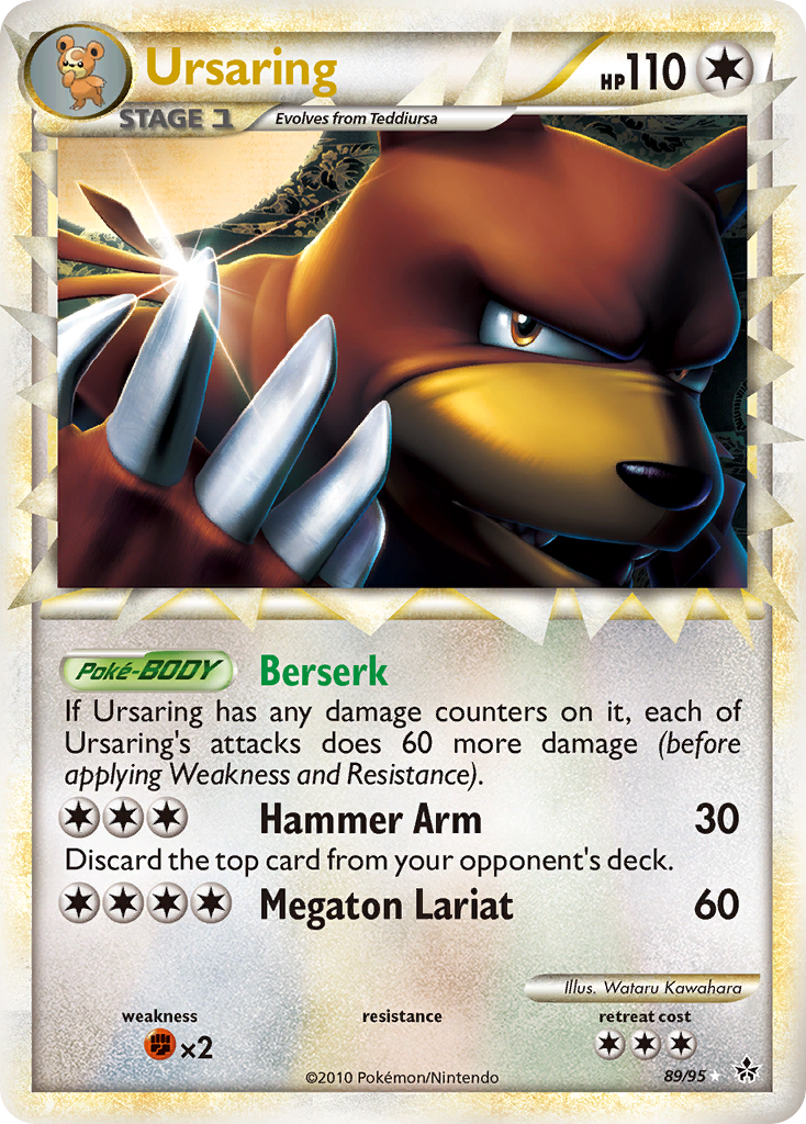 Ursaring (89/95) [HeartGold & SoulSilver: Unleashed] | Devastation Store