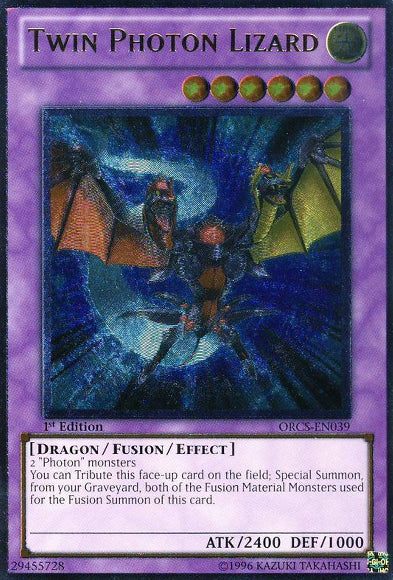 Twin Photon Lizard [ORCS-EN039] Ultimate Rare | Devastation Store