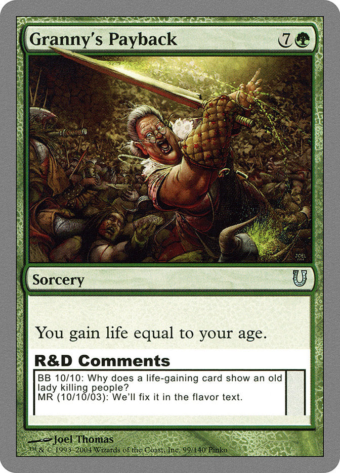 Granny's Payback [Unhinged] | Devastation Store