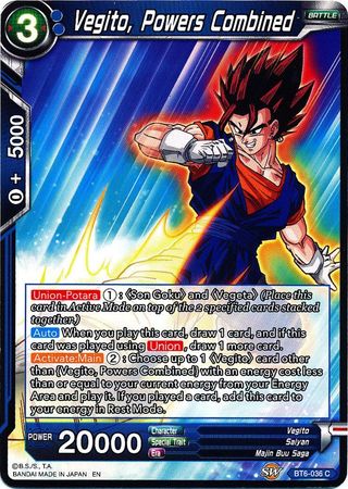 Vegito, Powers Combined [BT6-036] | Devastation Store