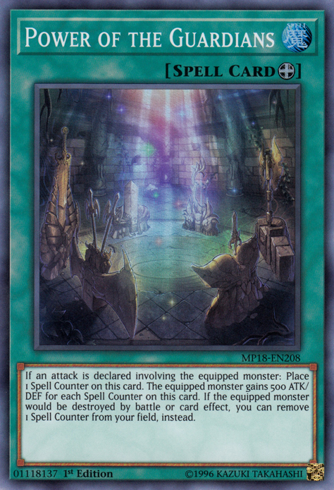 Power of the Guardians [MP18-EN208] Super Rare | Devastation Store
