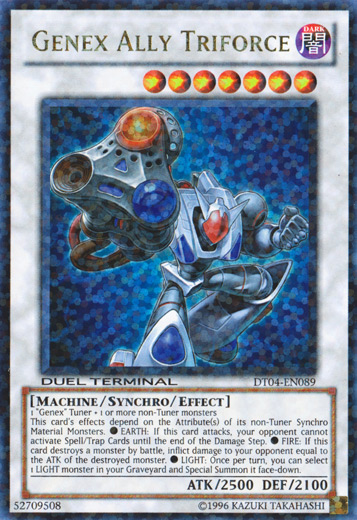 Genex Ally Triforce [DT04-EN089] Ultra Rare | Devastation Store