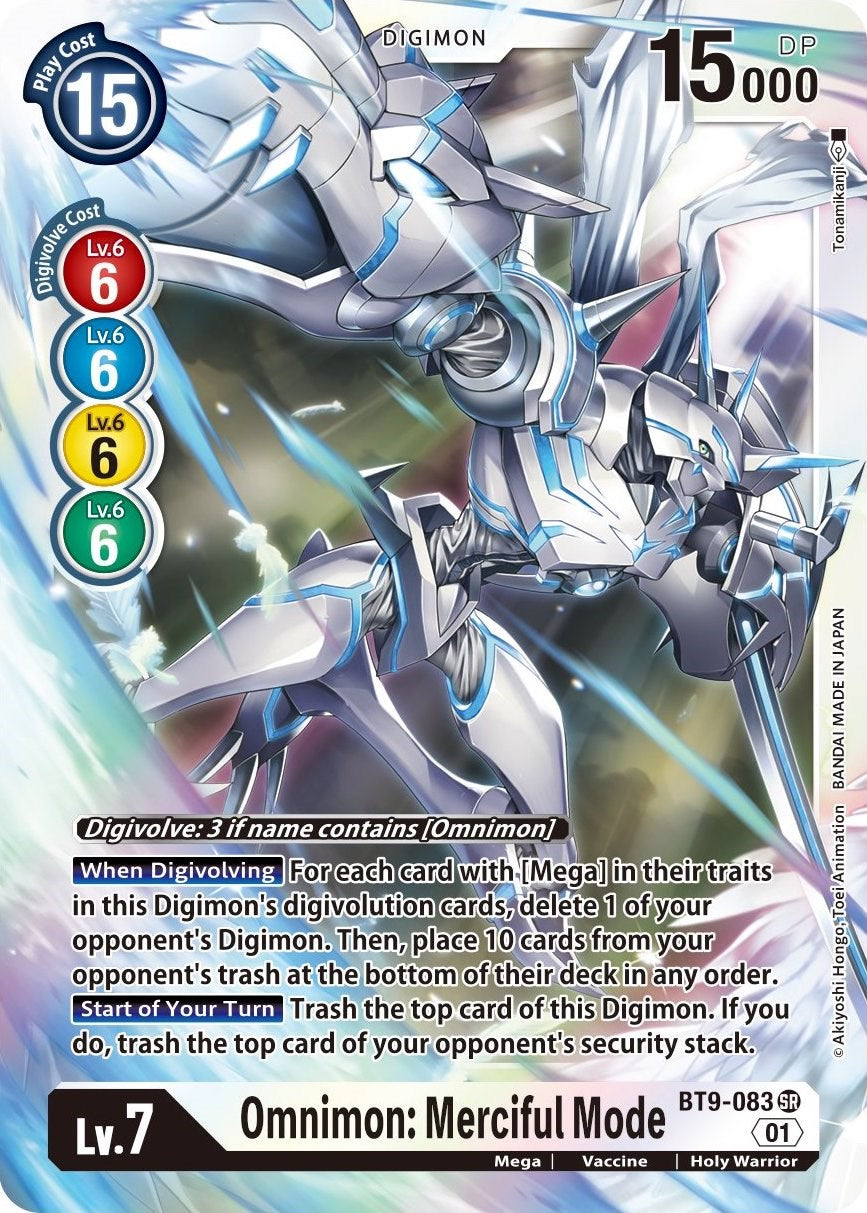 Omnimon: Merciful Mode [BT9-083] [X Record] | Devastation Store