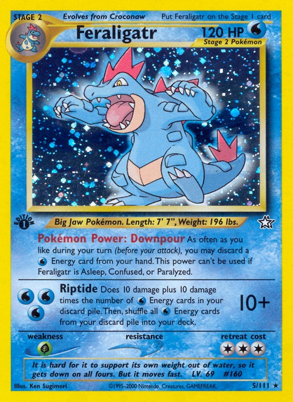 Feraligatr (5/111) [Neo Genesis 1st Edition] | Devastation Store