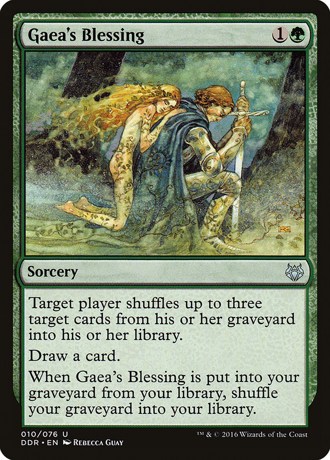 Gaea's Blessing [Duel Decks: Nissa vs. Ob Nixilis] | Devastation Store