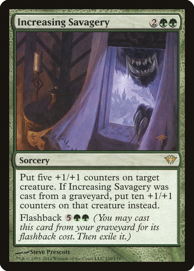 Increasing Savagery [Dark Ascension] - Devastation Store | Devastation Store