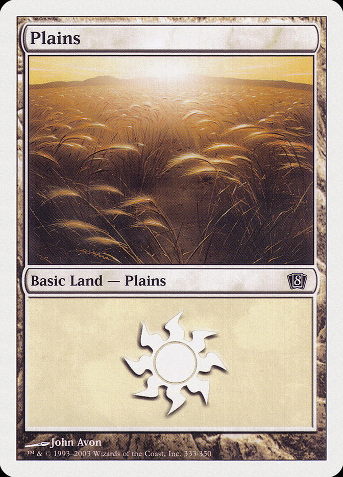Plains (333) [Eighth Edition] - Devastation Store | Devastation Store