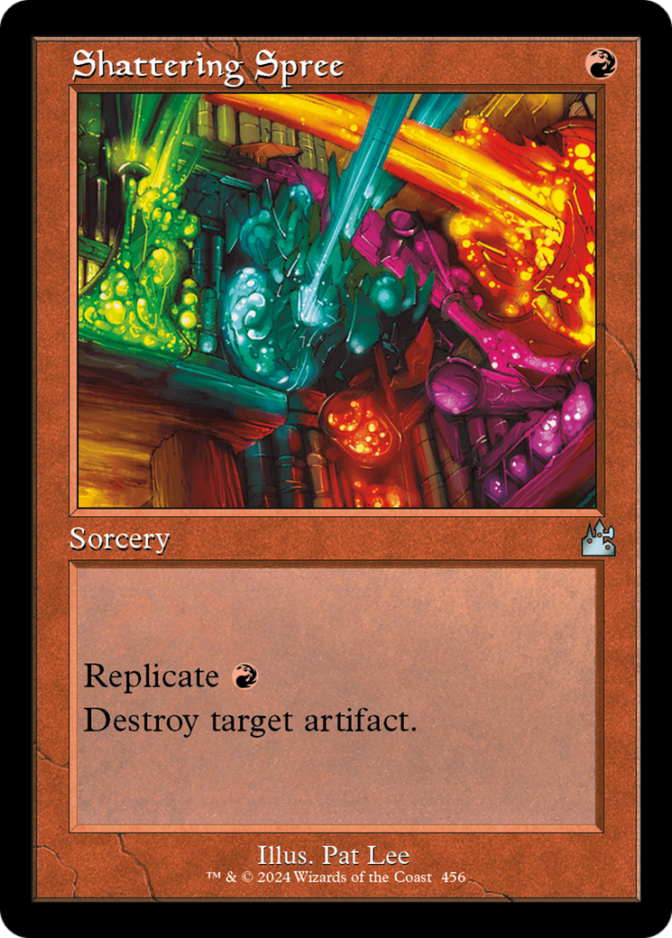 Shattering Spree (Retro Frame) [Ravnica Remastered] | Devastation Store