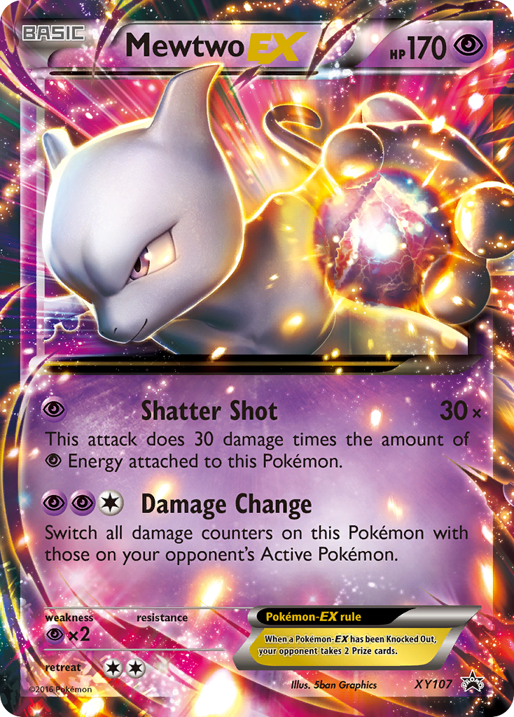 Mewtwo EX (XY107) [XY: Black Star Promos] | Devastation Store