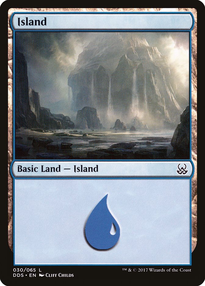 Island (30) [Duel Decks: Mind vs. Might] | Devastation Store