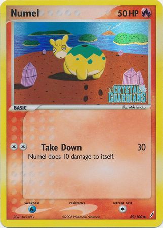 Numel (59/100) (Stamped) [EX: Crystal Guardians] | Devastation Store