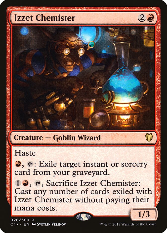 Izzet Chemister [Commander 2017] | Devastation Store