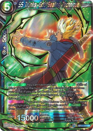 SS Trunks, God-Sealing Technique [BT10-044] | Devastation Store