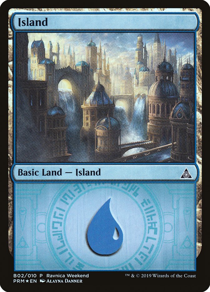 Island (B02) [Ravnica Allegiance Guild Kit] | Devastation Store