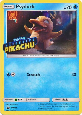Psyduck Detective (SM199) (Pikachu Stamped) [Sun & Moon: Black Star Promos] | Devastation Store