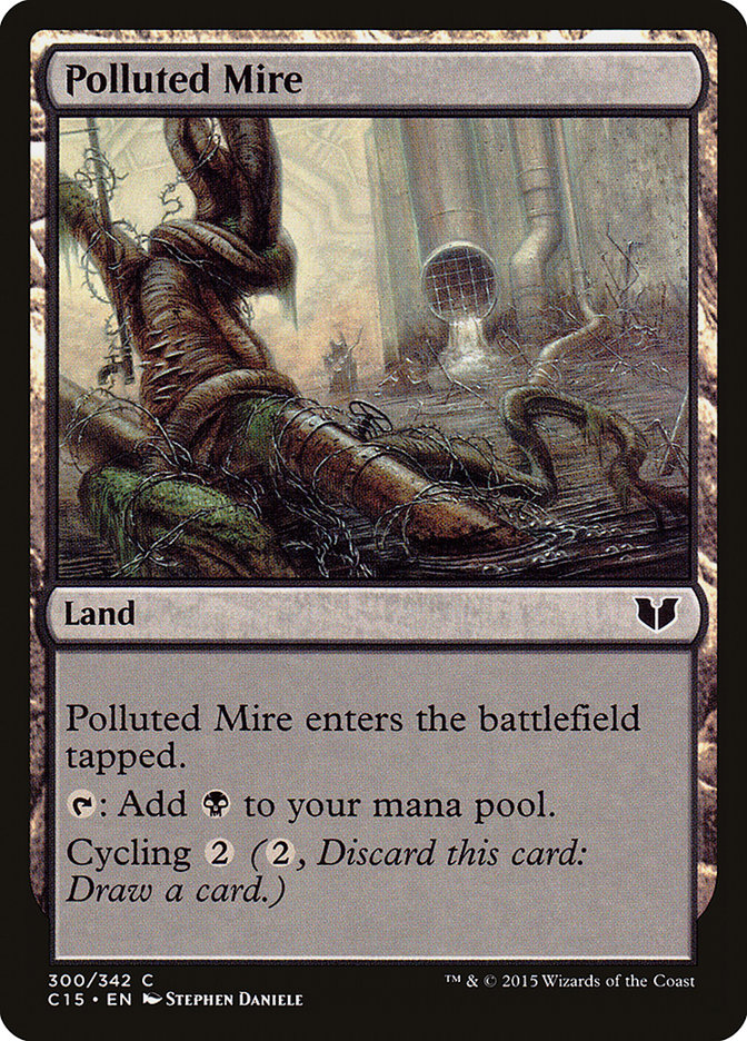 Polluted Mire [Commander 2015] - Devastation Store | Devastation Store