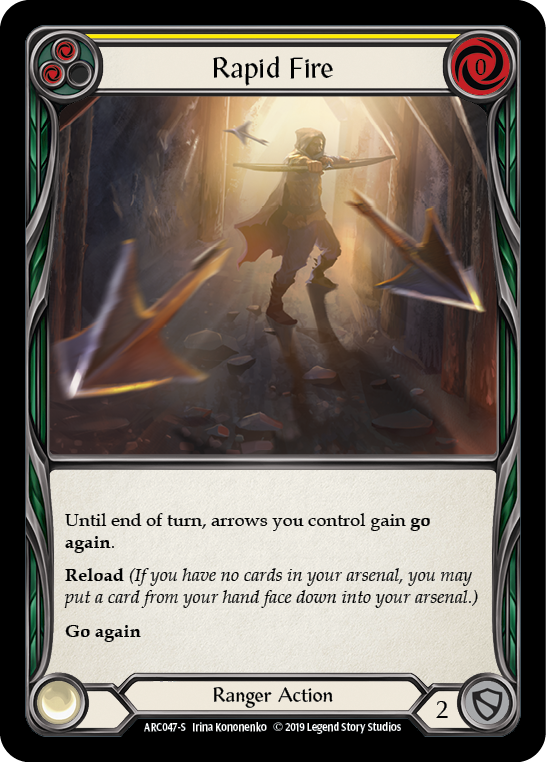 Rapid Fire [ARC047-S] 1st Edition Normal - Devastation Store | Devastation Store