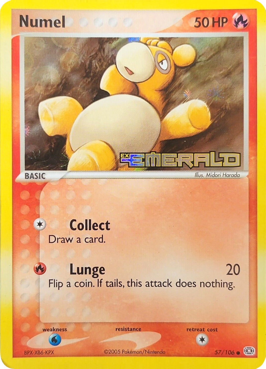 Numel (57/106) (Stamped) [EX: Emerald] | Devastation Store