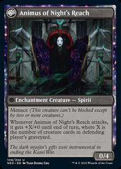 The Long Reach of Night // Animus of Night's Reach [Kamigawa: Neon Dynasty] | Devastation Store