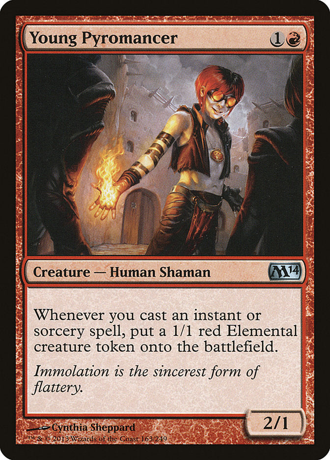 Young Pyromancer [Magic 2014] | Devastation Store