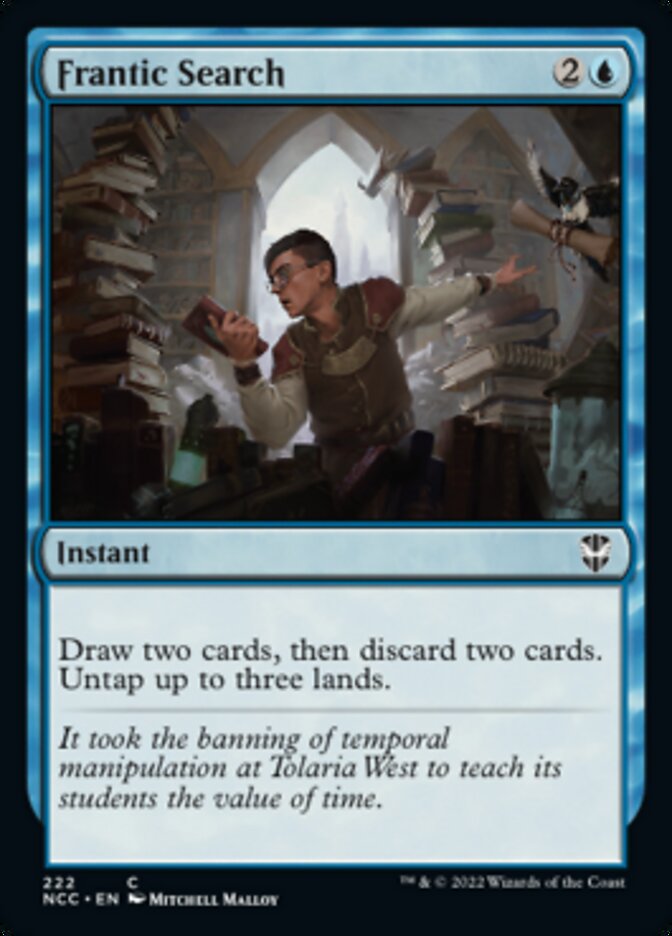 Frantic Search [Streets of New Capenna Commander] | Devastation Store