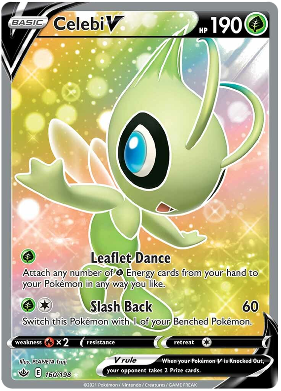 Celebi V (160/198) [Sword & Shield: Chilling Reign] | Devastation Store