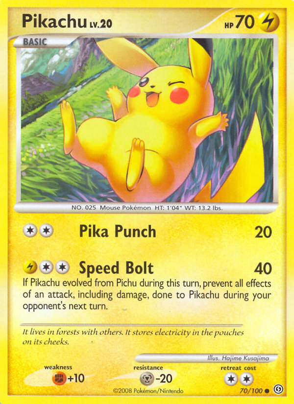 Pikachu (70/100) [Diamond & Pearl: Stormfront] | Devastation Store