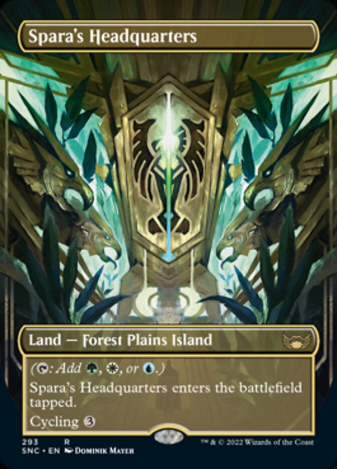 Spara's Headquarters (Borderless Alternate Art) [Streets of New Capenna] | Devastation Store